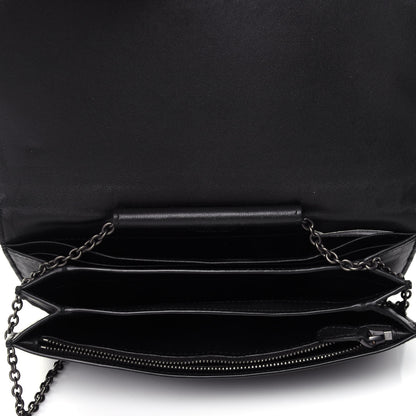 Bottega Veneta Nappa Intrecciato Continental Wallet On Chain Black 3 of 4