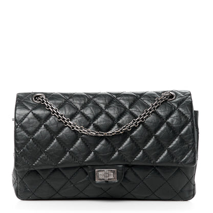 Chanel Aged Calfskin Quilted 2.55 Reissue 226 Flap Black 1 of 11