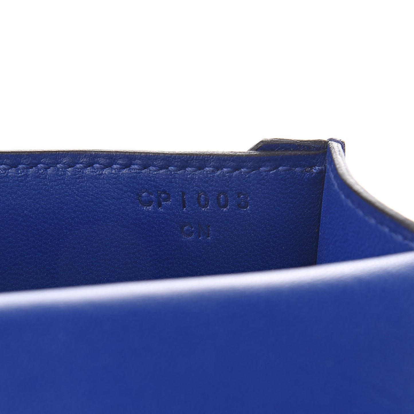 Chevre Chamkila Mini Verrou Chaine Bag Bleu Encre