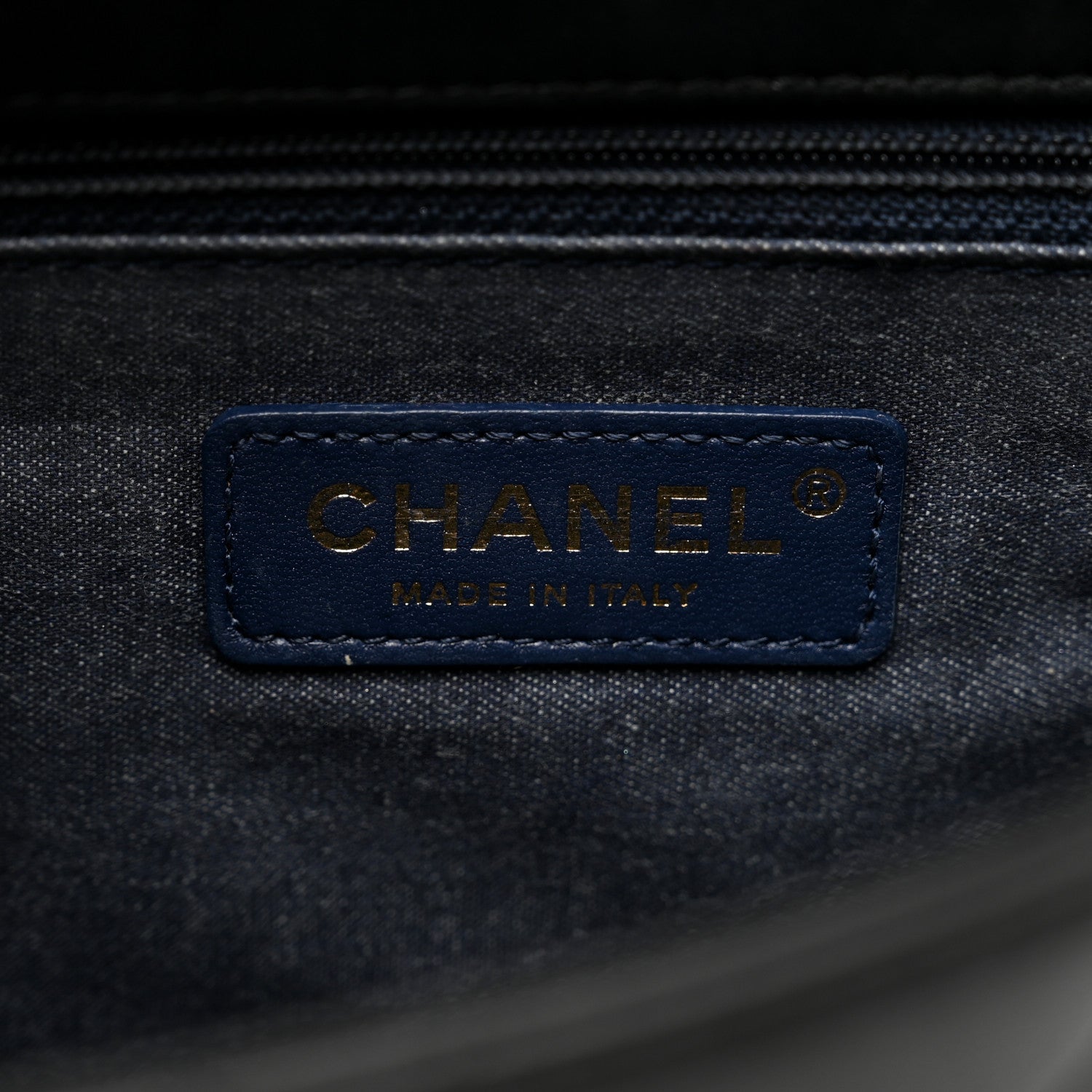 Chanel Lambskin Quilted Resin Bi-Color Chain Flap Bag Black 7 of 9