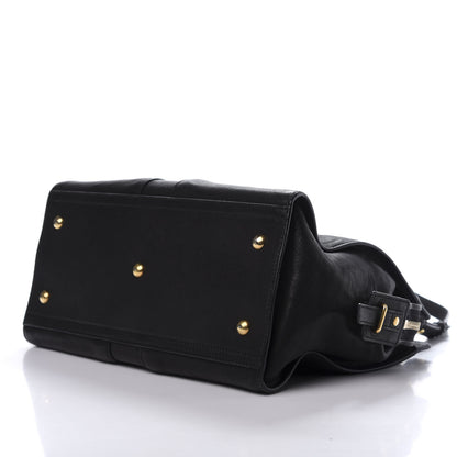Saint Laurent Sheepskin Small Cabas ChYc Black 7 of 14