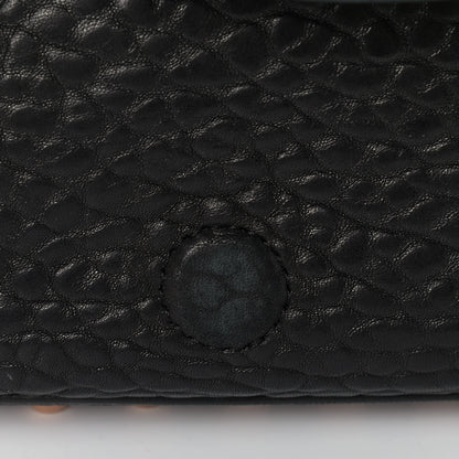 Alexander Wang Pebbled Lambskin Lia Sling Black Rose Hardware 10 of 10