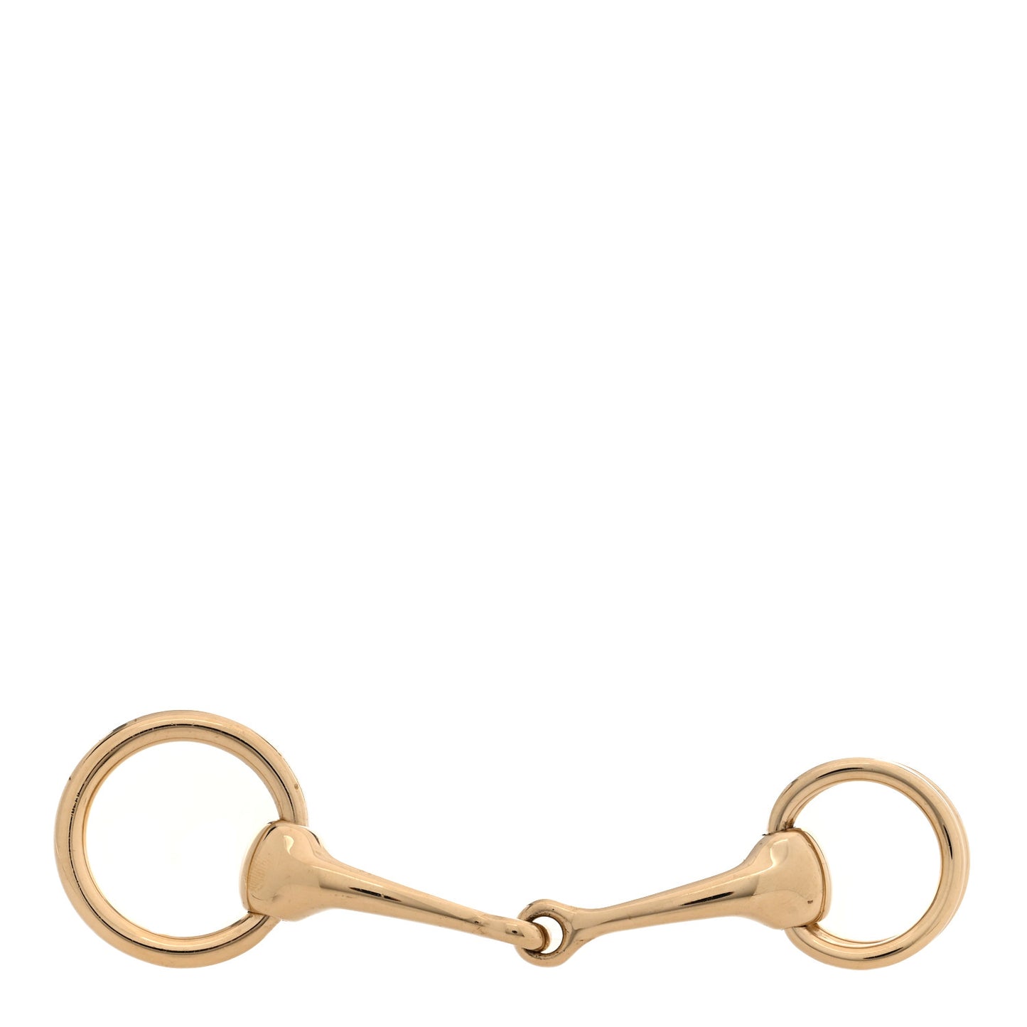 Permabrass Mors Scarf Ring Gold