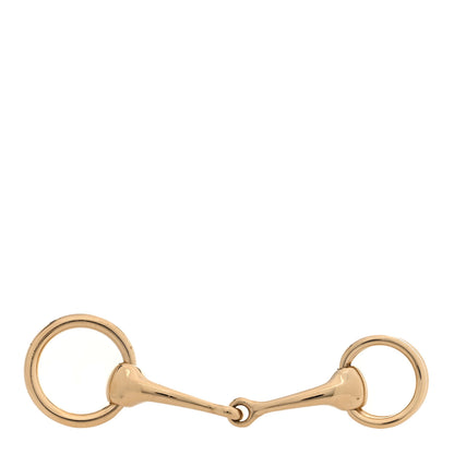 Hermes Permabrass Mors Scarf Ring Gold 1 of 4