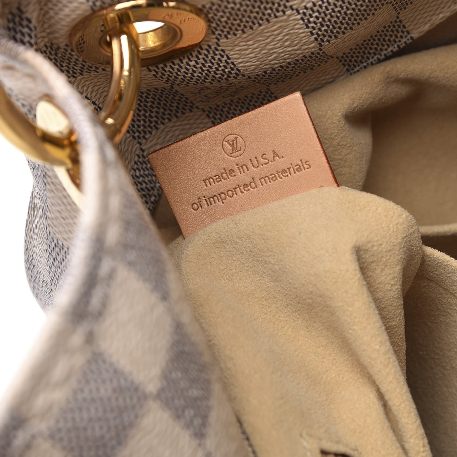 Louis Vuitton Damier Azur Artsy MM 7 of 19