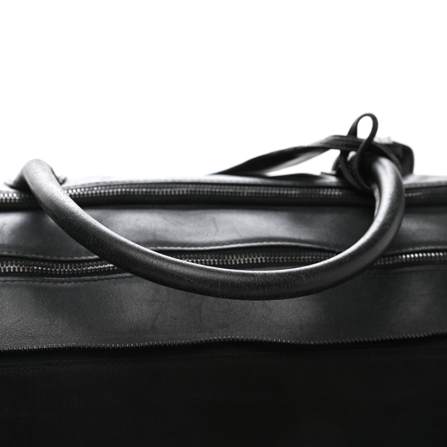 Calfskin Duffel Bag Black