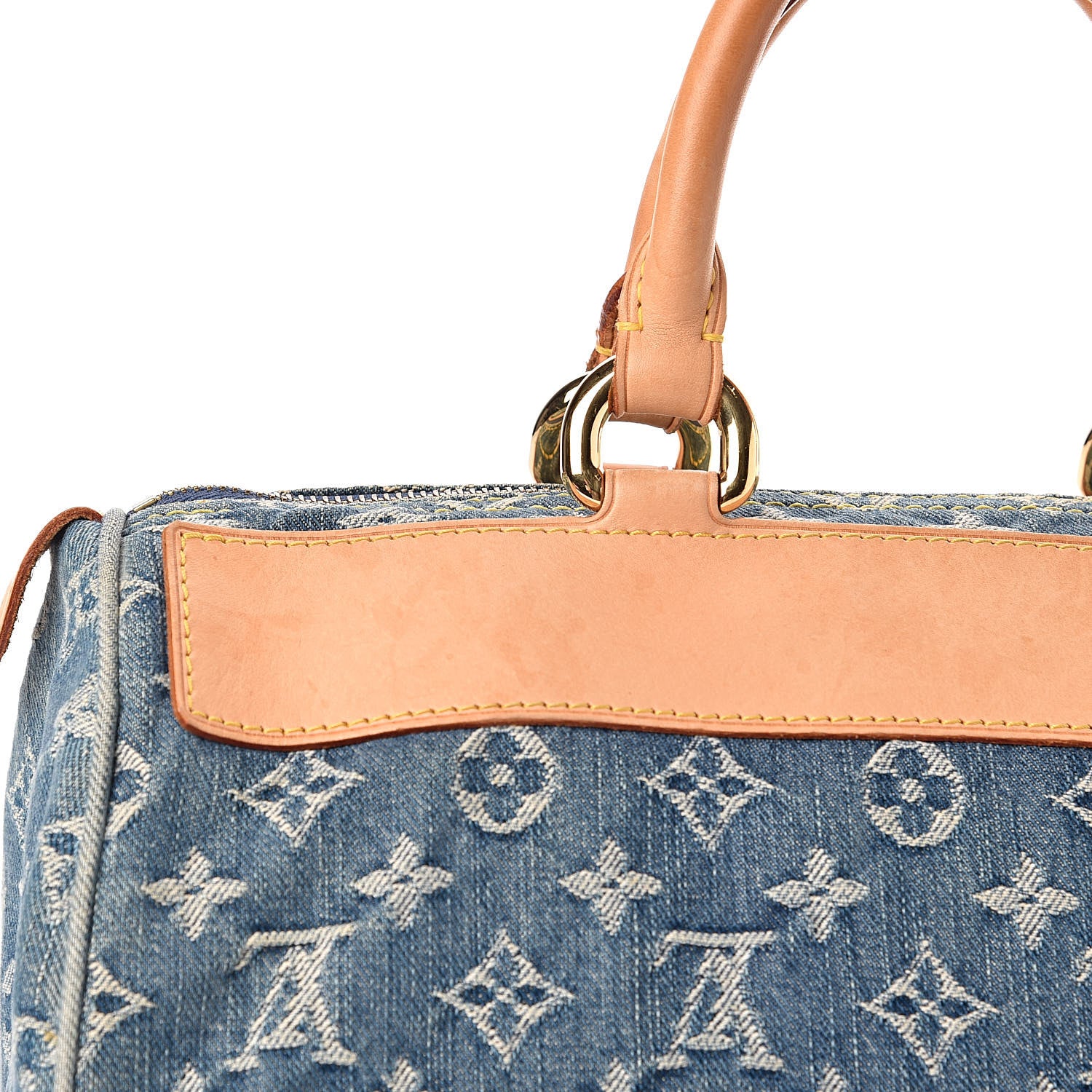 Louis Vuitton Monogram Denim Neo Speedy Blue 10 of 12