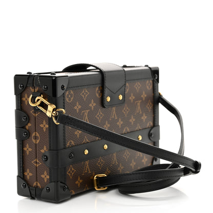 Louis Vuitton Monogram Petite Malle Black 3 of 10
