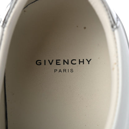 Givenchy Calfskin Band Logo Womens Urban Street Sneakers 36 White Black 7 of 10