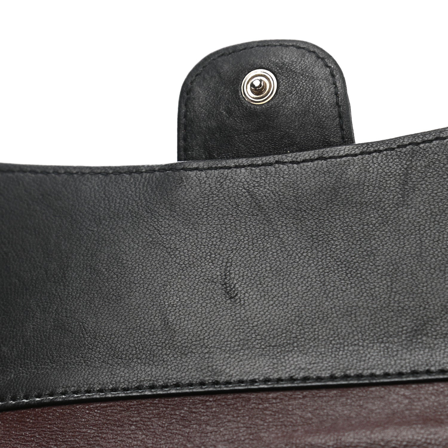 Chanel Lambskin Quilted Large Flap Wallet Black 13 of 20