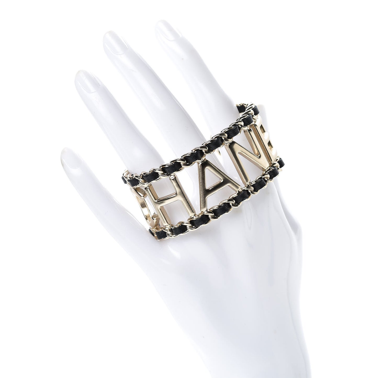 Lambskin Chain Vintage Allure Bracelet Gold