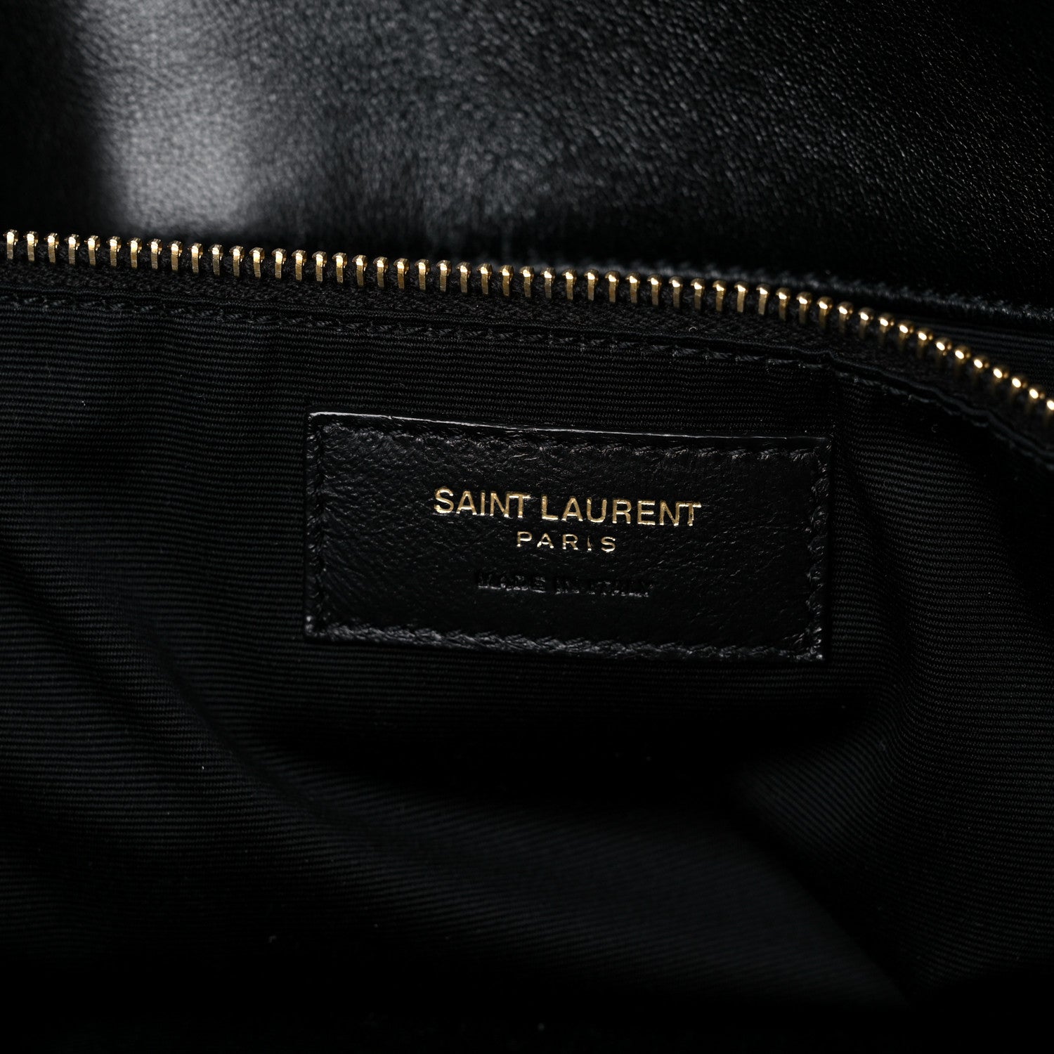 Saint Laurent Lambskin Quilted Maxi Icare Shopping Tote Black 8 of 14