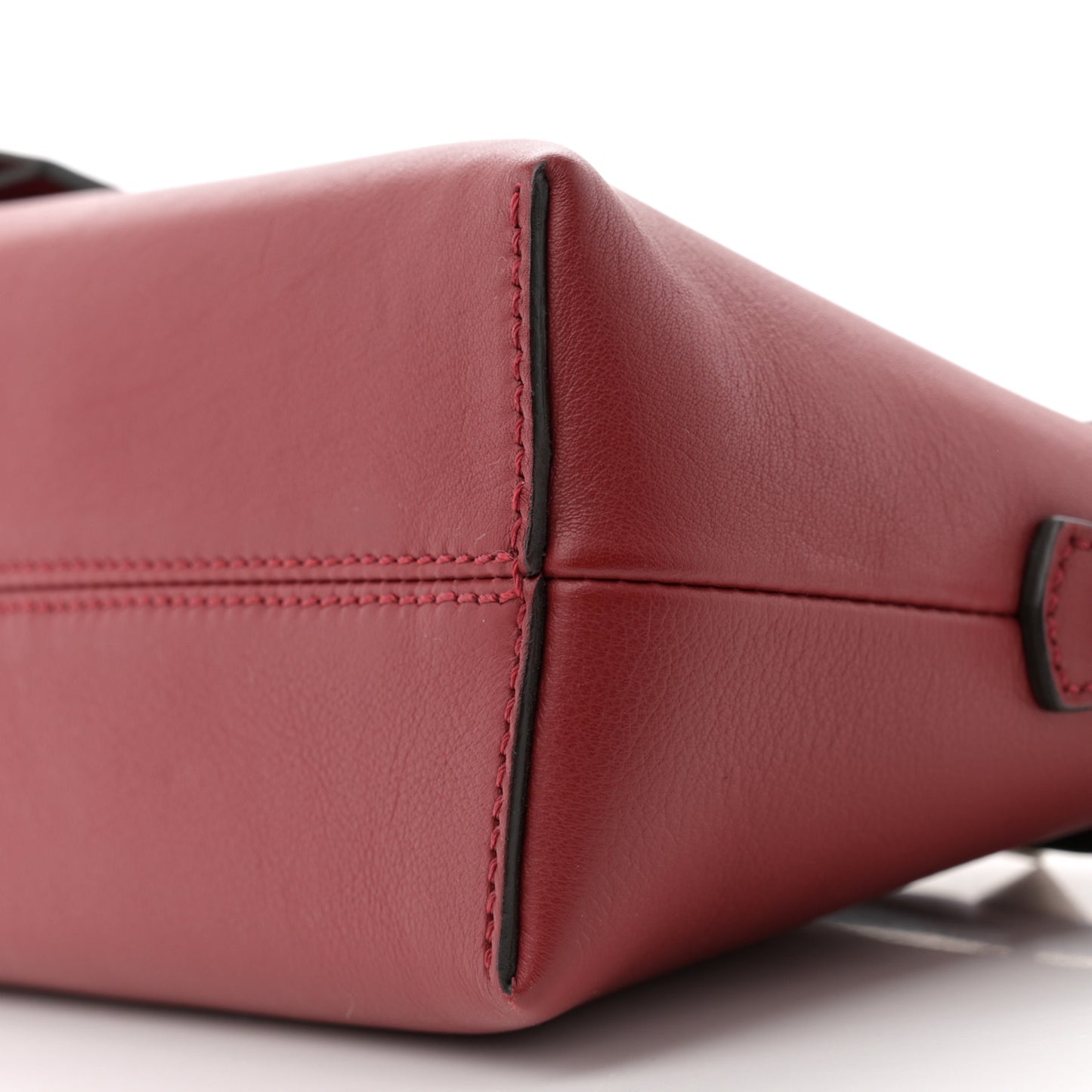 Vitello Dolce Mini By The Way Boston Bag Ciliegia
