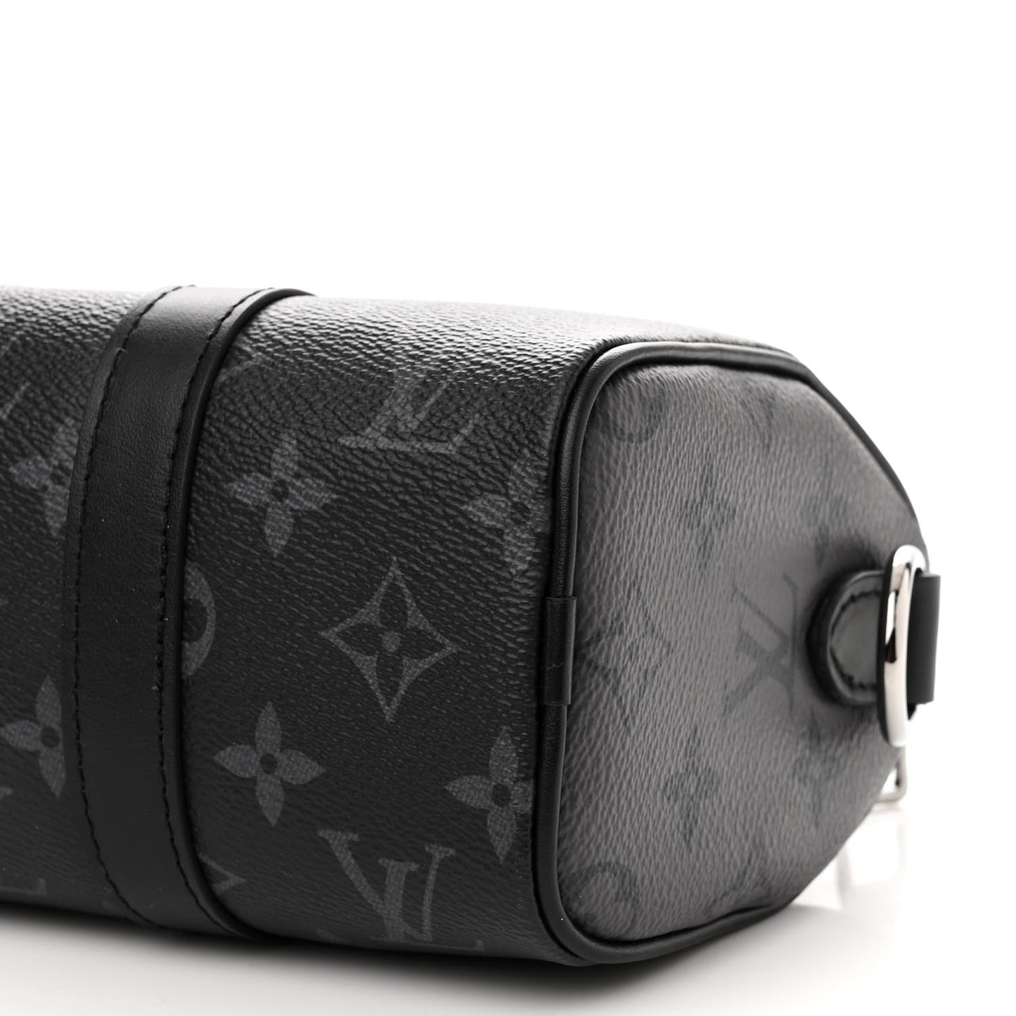 Reverse Monogram Eclipse Keepall XS Black