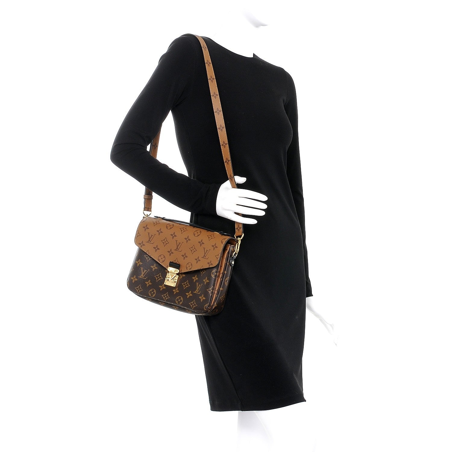Louis Vuitton Reverse Monogram Pochette Metis 2 of 8