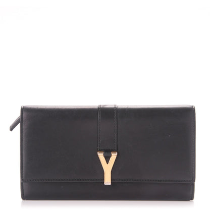 Saint Laurent Calfskin Classic Y Ligne Wallet Black 1 of 7