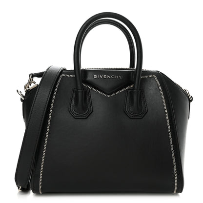 Givenchy Calfskin Chain Detail Mini Antigona Black 1 of 12
