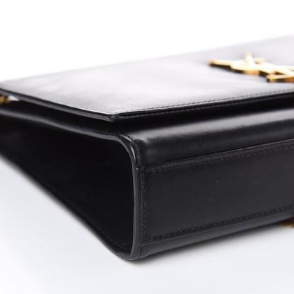 Saint Laurent Smooth Calfskin Medium Classic Monogram Kate Tassel Satchel Black 7 of 15