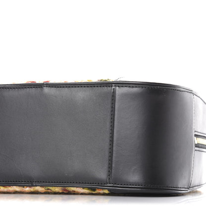 Louis Vuitton Tweed Calfskin Bowling Vanity Black Multicolor 7 of 11