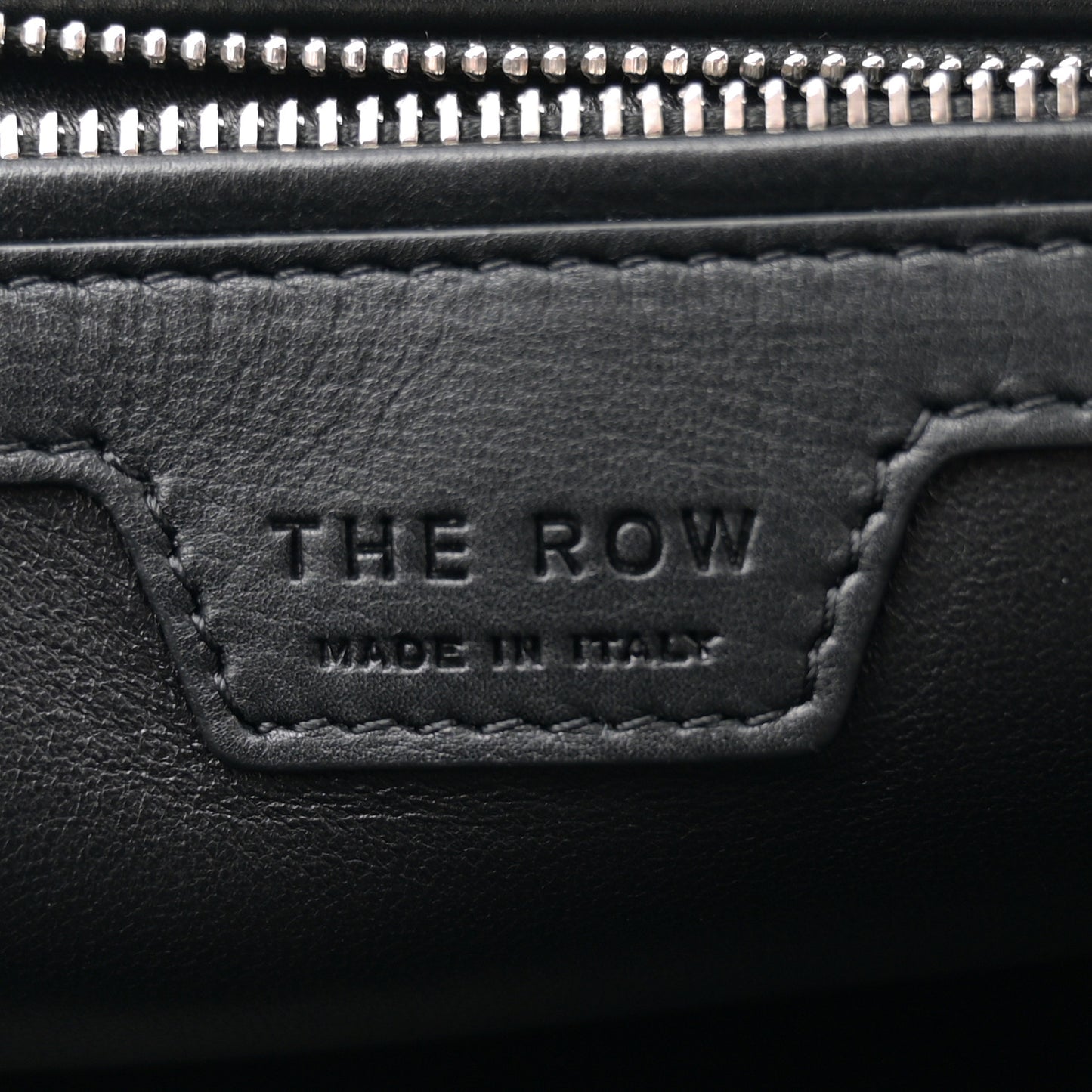 Grained Calfskin Terrasse Bag Black