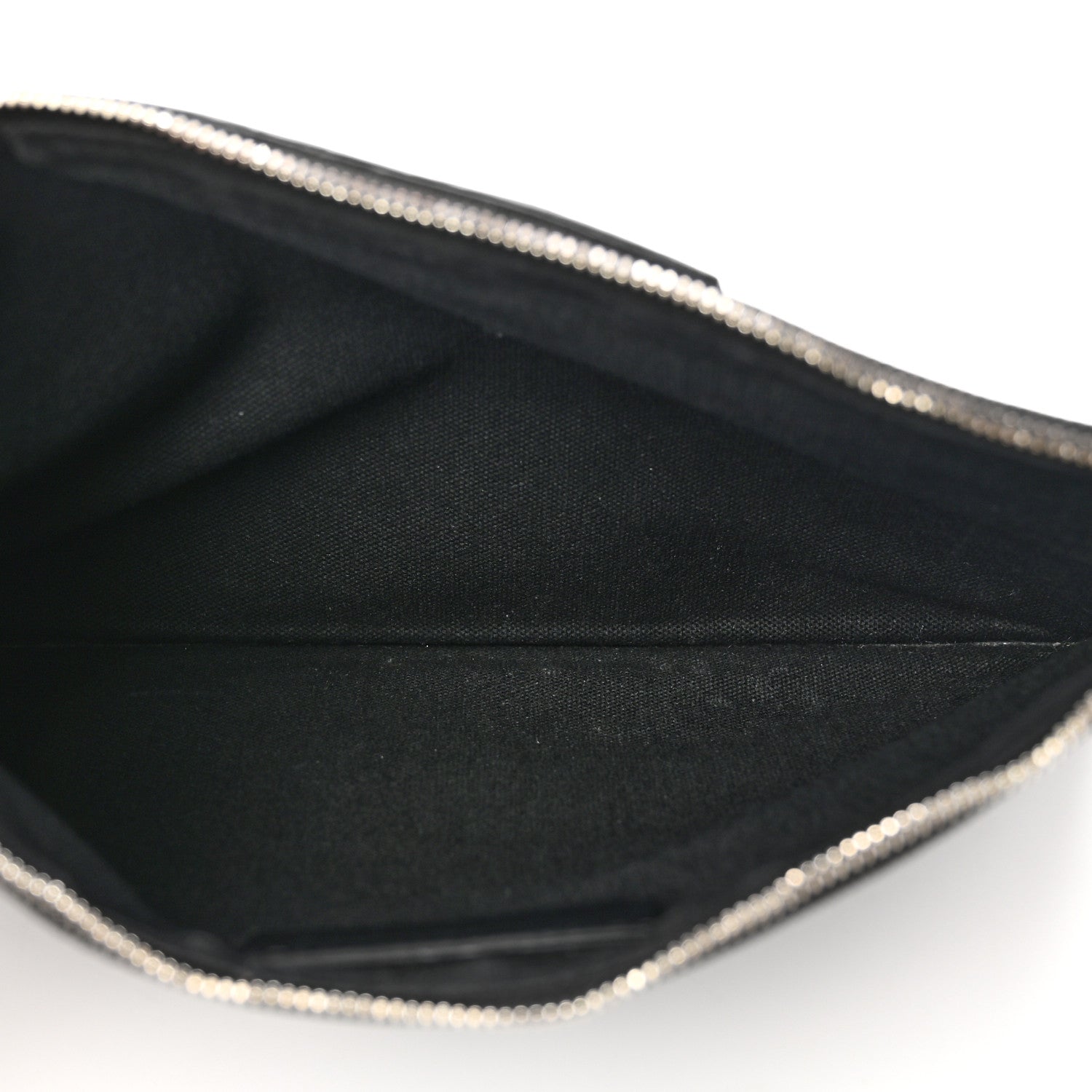 Givenchy Textured Coated Canvas Bambi Print Cosmetic Pouch Black 4 of 9