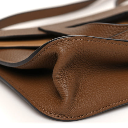 Hermes Taurillon Clemence Verso Halzan 25 Alezan Sesame 9 of 10