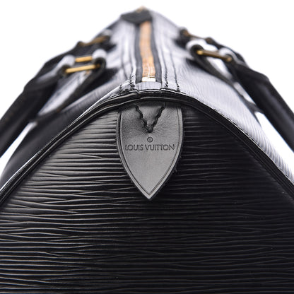 Louis Vuitton Epi Speedy 40 Black 5 of 18