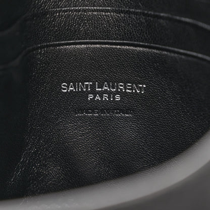 Saint Laurent Lambskin Small Teddy Bucket Bag Black 8 of 12