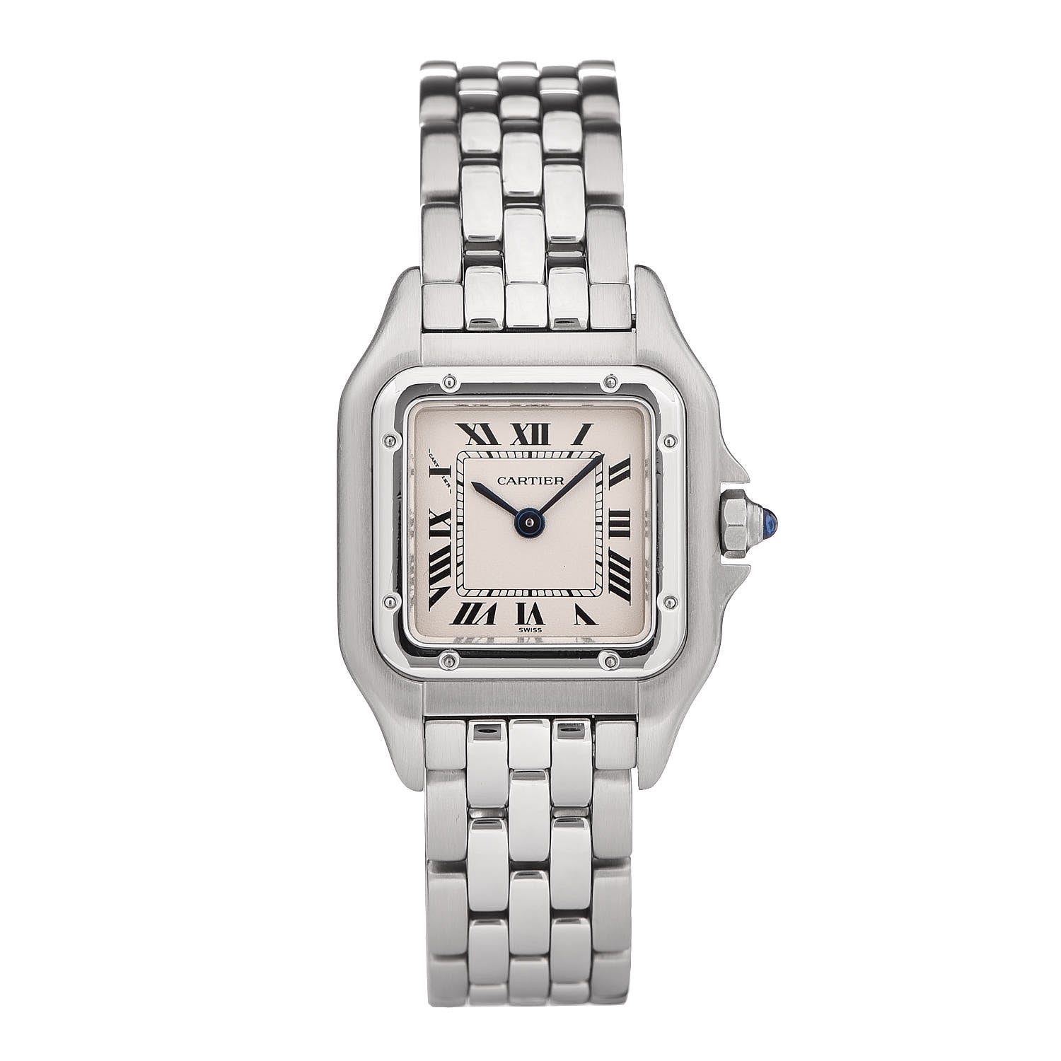 Cartier Stainless Steel 22mm Panthere Quartz Watch 1 of 8