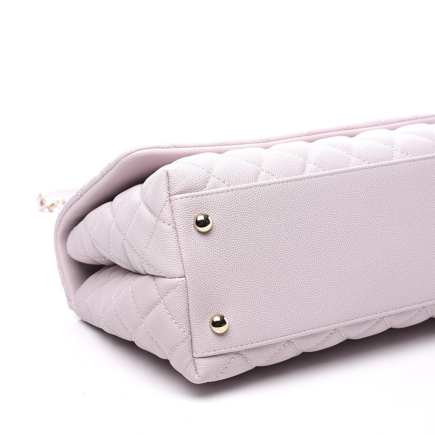 Chanel Caviar Quilted Small Coco Handle Flap Lilas Lilac 5 of 10
