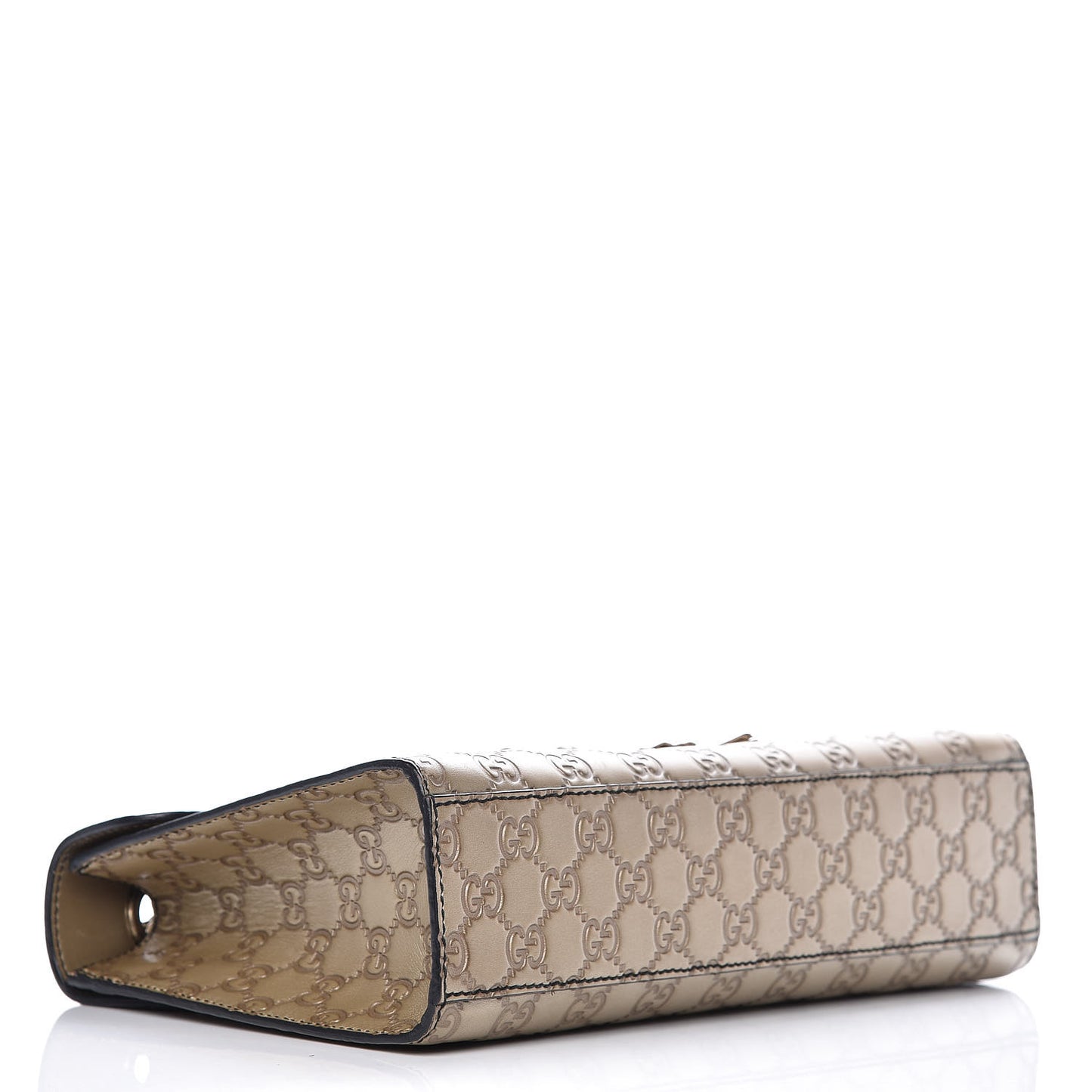 GG Shine Guccissima Medium Emily Chain Shoulder Bag Gold