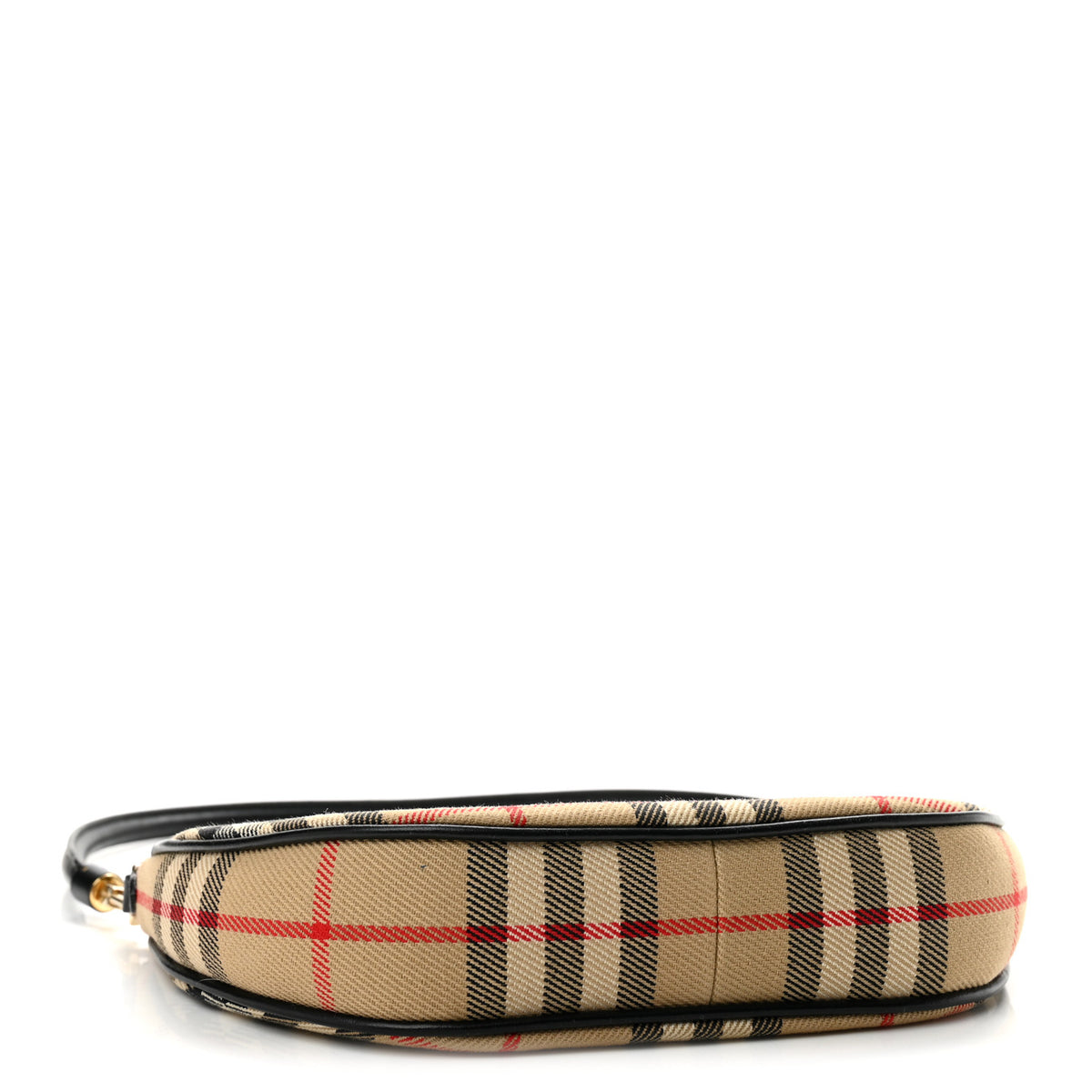Vintage Check Calfskin Olympia Slim Pouch Archive Beige