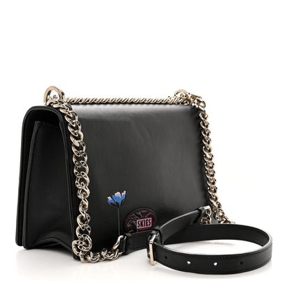 Christian Dior Calfskin Paradise Diorama Flap Bag Black 3 of 10