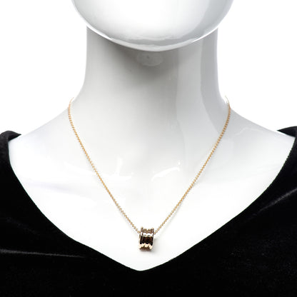 Bulgari 18K Rose Gold B.Zero1 Pendant Necklace 2 of 6