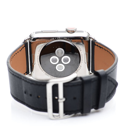 Hermes Swift 44mm Apple Watch Single Tour Bleu Indigo 5 of 8