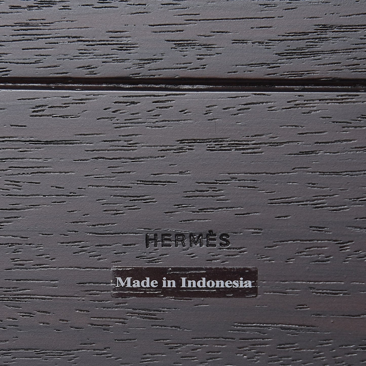 Mahogany Wood Smooth Taurillon Pleiade Mouse Pad Etoupe
