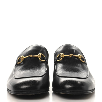 Gucci Goatskin Mens Horsebit Loafers 8.5 Black 3 of 10