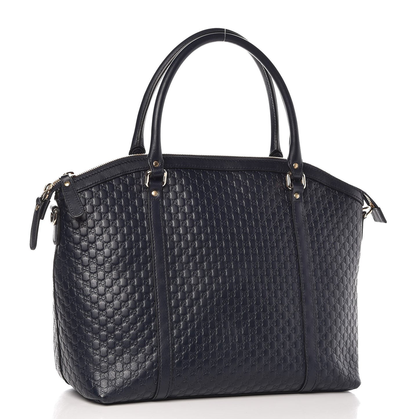 Soft Microguccissima Dome Satchel Navy