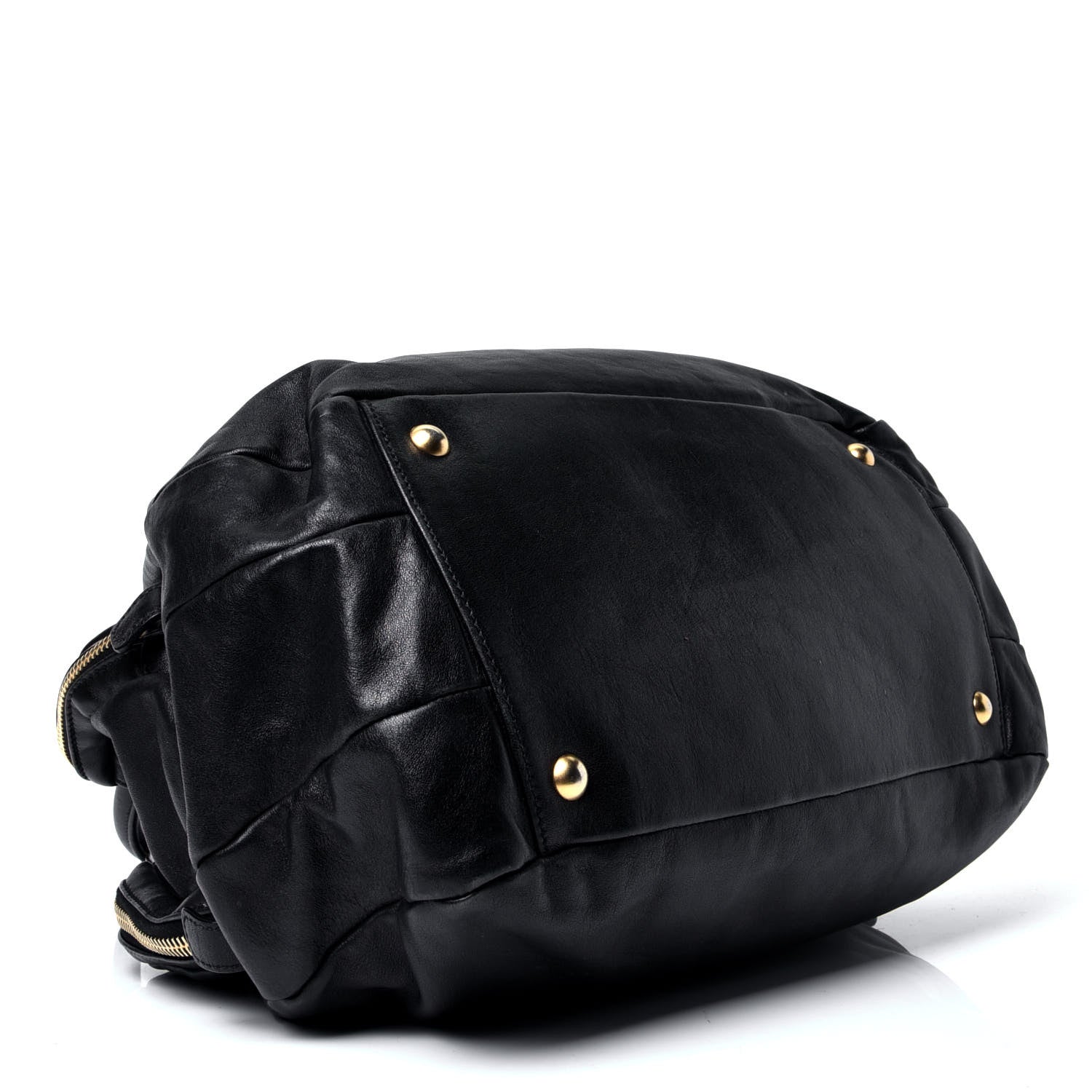 Miu Miu Vitello Lux Tote Black 3 of 5