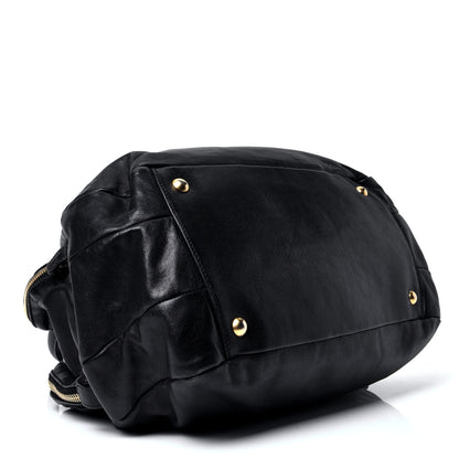Miu Miu Vitello Lux Tote Black 3 of 5