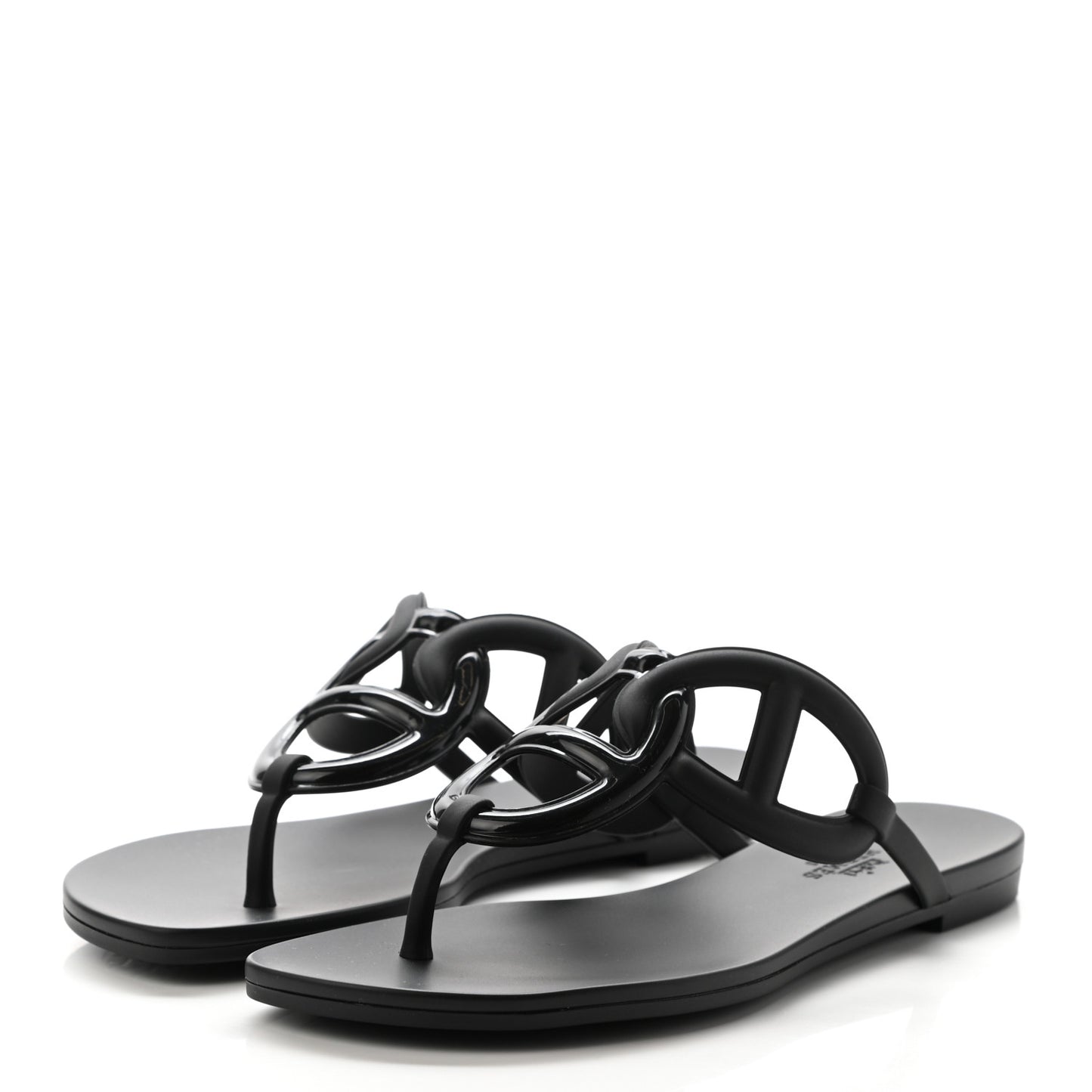 Rubber Womens Egerie Sandals 36 Black
