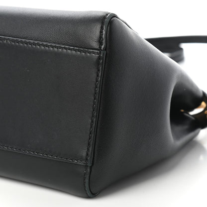 Fendi Nappa Mini Peekaboo Iconic Satchel Black 8 of 8