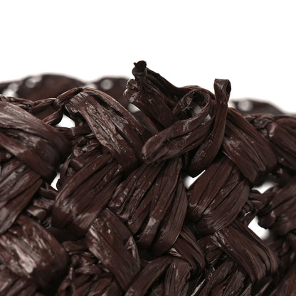 The Row Raffia Estelle Two Bag Espresso 10 of 10