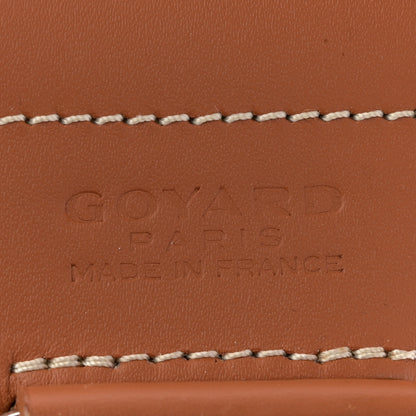 Goyard Goyardine Calfskin Alpin MM Backpack Gold Black 6 of 15
