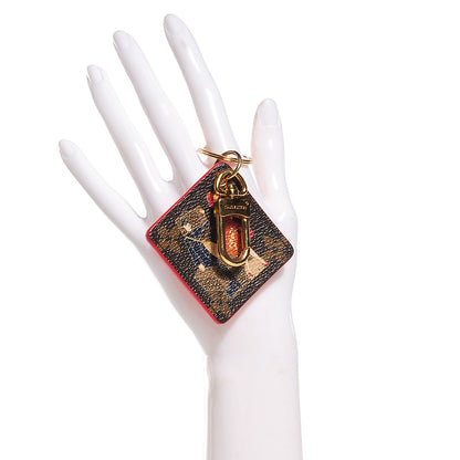 Louis Vuitton Monogram Illustre Groom Key Holder 2 of 5