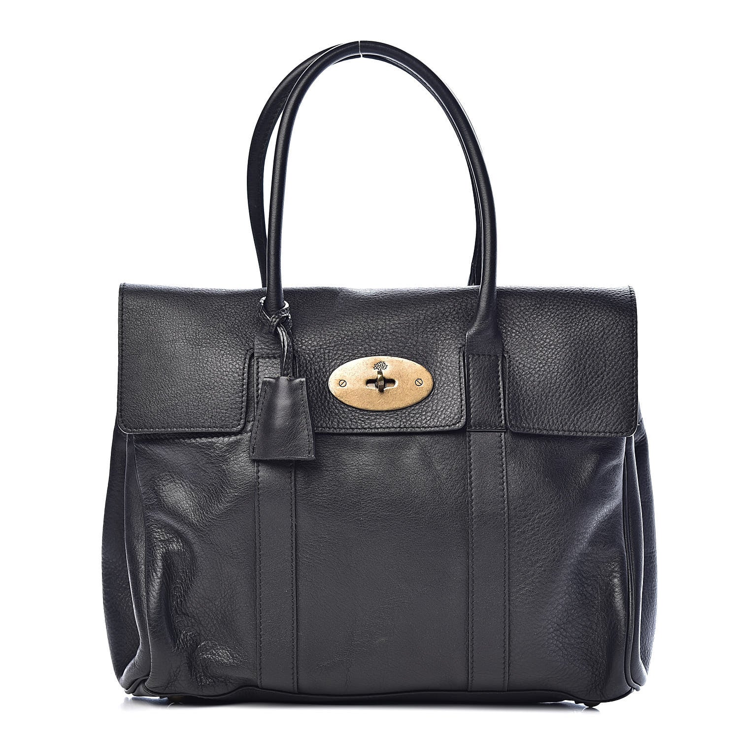 Mulberry Natural Leather Bayswater Black 1 of 15