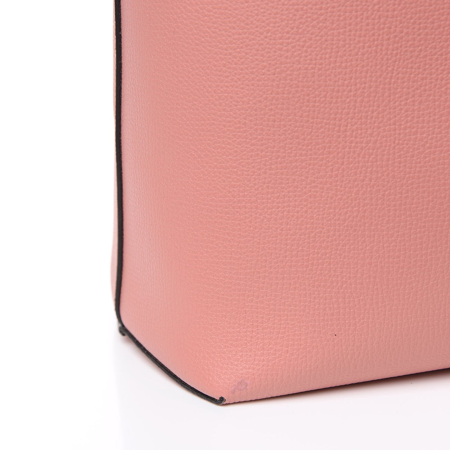 Vitello Vienna Enamel F is Fendi Shopping Tote Macaron Taupe