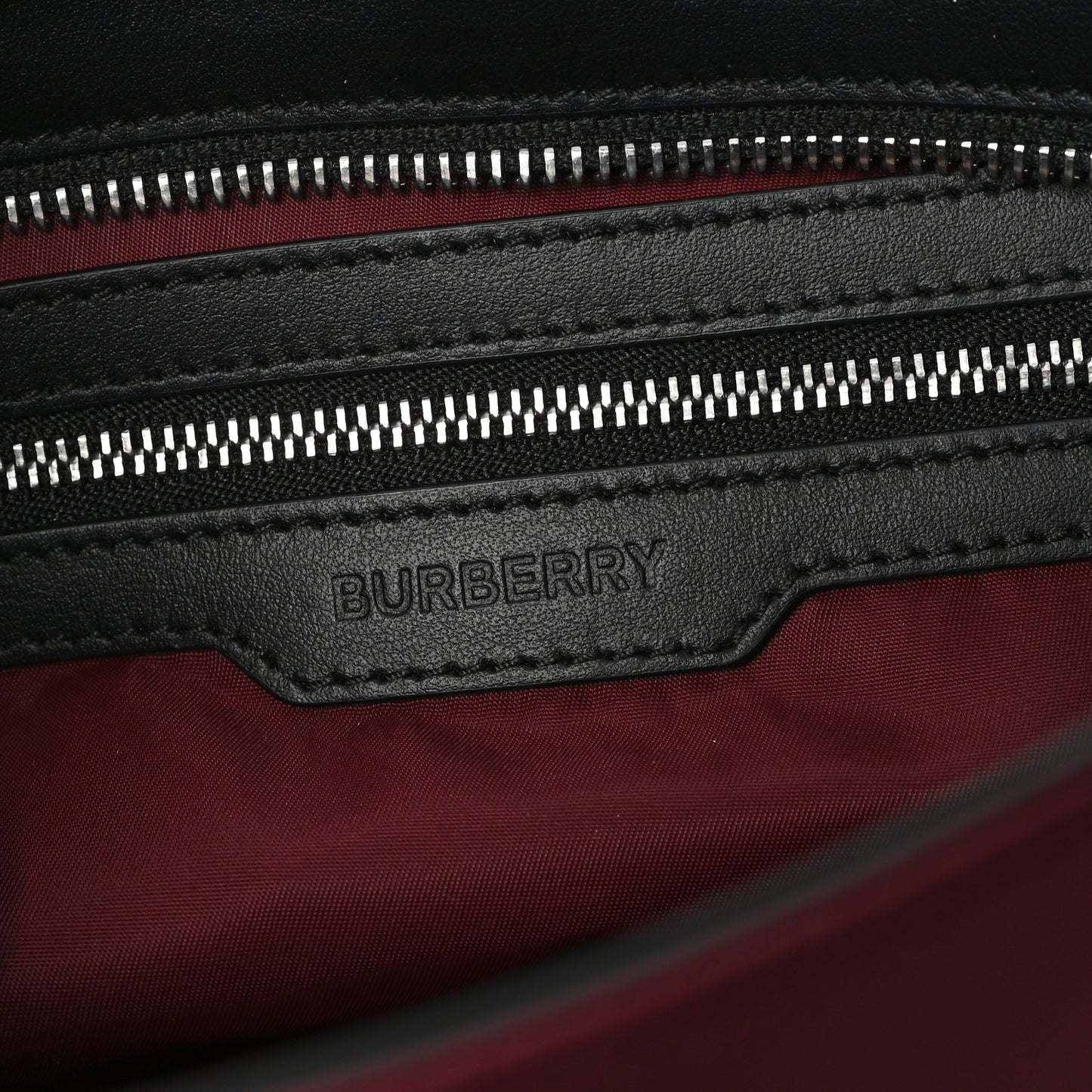 Nylon Logo Small Ardwell Tote Burgundy