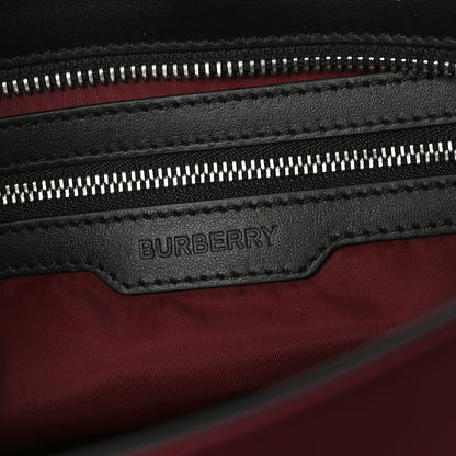 Burberry Nylon Logo Small Ardwell Tote Burgundy 6 of 10
