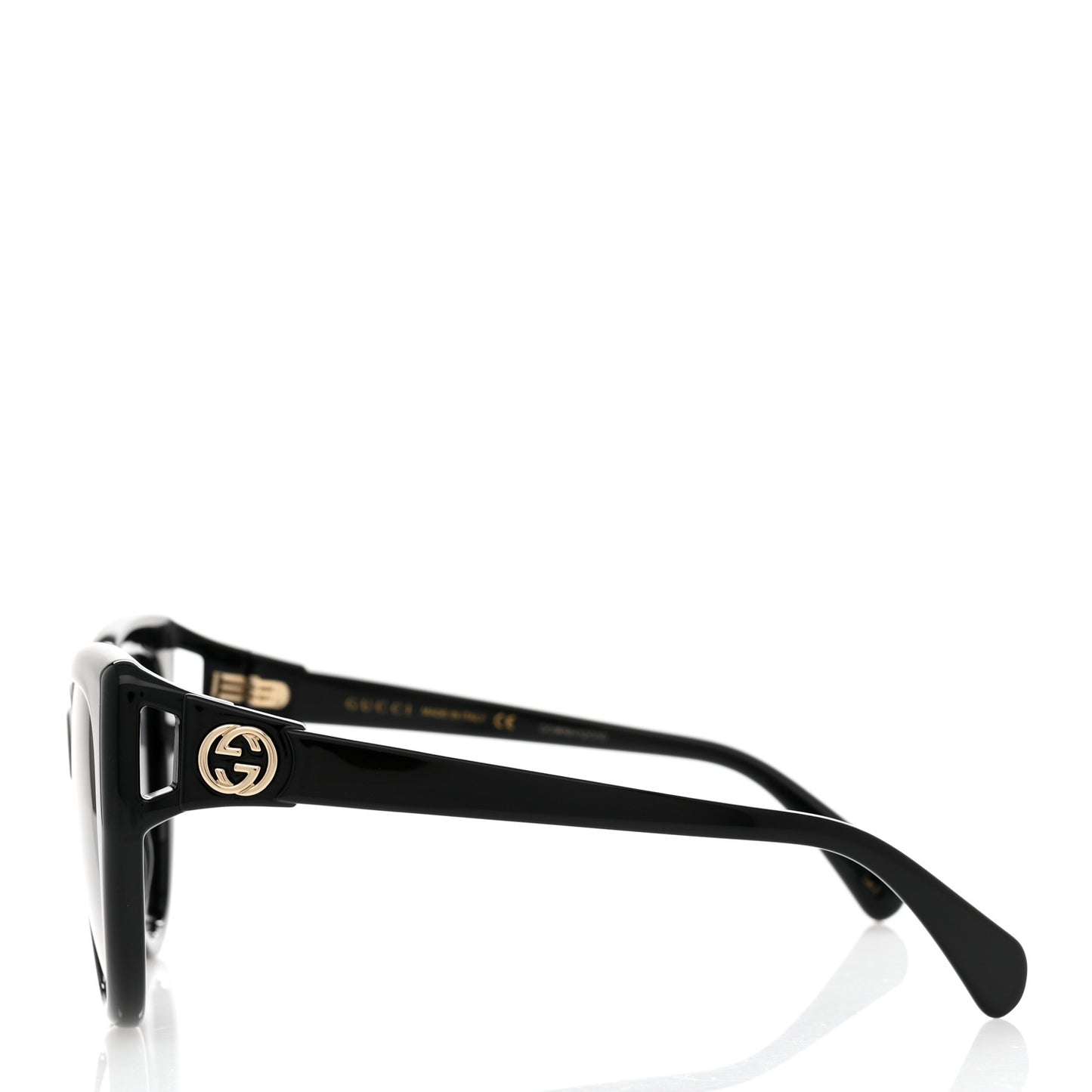 Acetate Cat Eye Sunglasses GG0877S Black